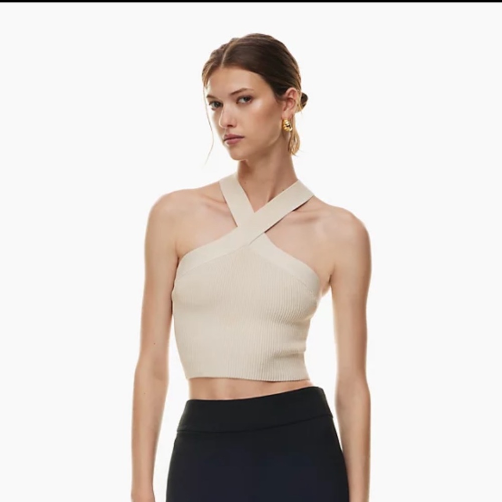 Aritzia Babaton sculpt knit top